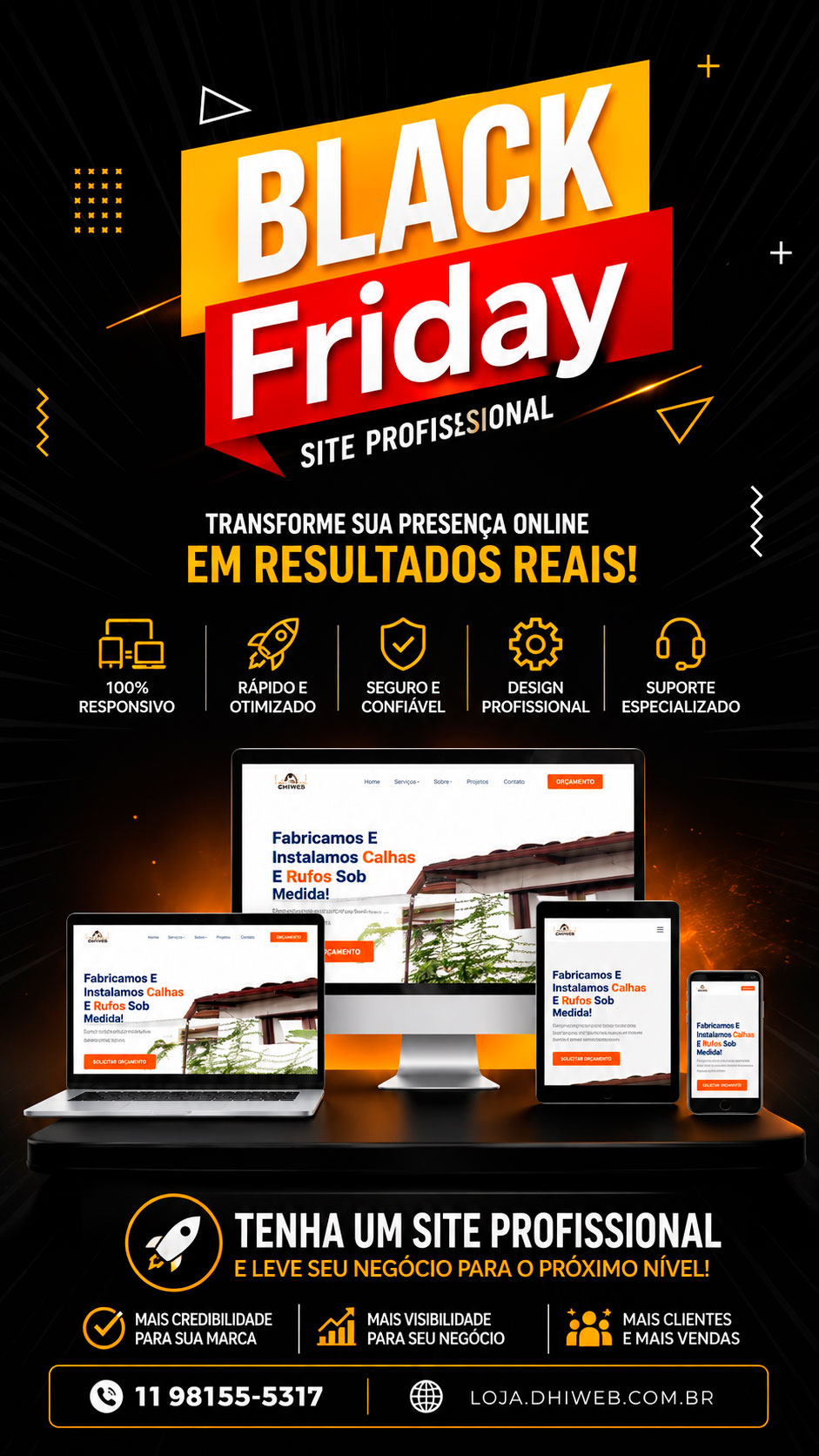 Tenha seu site